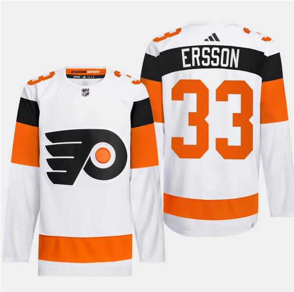 Men's Philadelphia Flyers #33 Samuel Ersson White 2024 Stadium Series Stitched Jersey Dzhi,We sell and wholesale Men's Philadelphia Flyers #33 Samuel Ersson White 2024 Stadium Series Stitched Jersey Dzhi on line form chian!